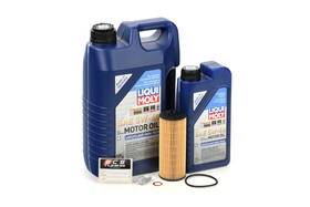 Assembled By Ecs 2781800009kt13 M133 Liqui Moly Leichtlauf High Tech Oil Service Kit 5w-40