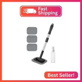 W041pg Astroai Windshield Cleaner Tool Microfiber Car Window With 4 Reusable A