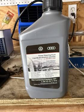 G0040001ldsp Audi Vw Power Steering Fluid 1 Liter - Genuine