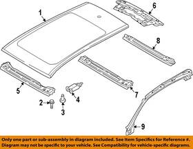 D190mkda3 Audi Oem 17-18 A4 Quarter Panel-sealer