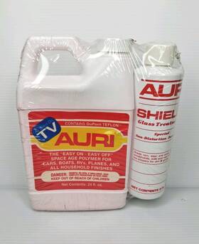 350846 Auri Space Age Polymer Dupont Teflon 24 Fl.oz. Cars Boats Household 1990s Vtg