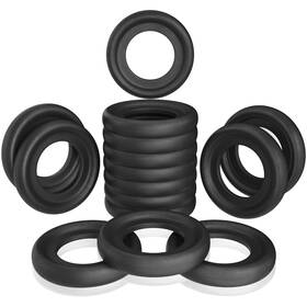 Am230 Automajor 15pcs Oil Drain Plug Crush Rubber Washer Gasket Seal 22 Millimeters Black