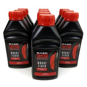 6800246 Baer Brakes High Performance Dot 4 Brake Fluid - 16.9 Oz/500ml 10-pack