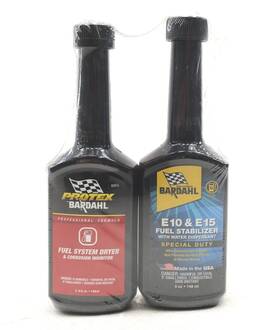 5110-92015 Bardahl New E10 E15 Fuel Stabilizer&fuel System Dryer Set 5oz Bottles 5110-92015 Bardahl New E10 E15 Fuel Stabilizer&fuel System Dryer Set 5oz Bottles