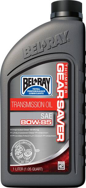99510-b1lw Bel-ray Thumper Gear Saver 80w-85 Transmission Wet Clutch Oil Lube 1l