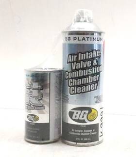 Bg 208-261 New Platinum Fuel System Kit 44k And Intake Combustion Chamber Cleaner