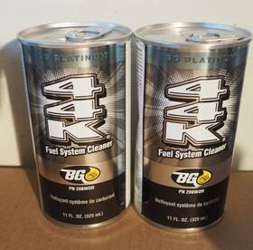 208wor Bg 2 New Platinum 44k Fuel System Cleaner - 11 Oz Pn 208