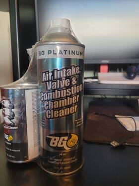 Bg 208wor/pn 44k Fuel System Cleaner/air Intake Valve And Combustion Chamber Cleaner Combo