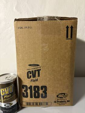 3183 Bg Premium Full Synthetic Cvt Fluid 3 Gallon Box Plus Conditioner 3183 Bg Premium Full Synthetic Cvt Fluid 3 Gallon Box Plus Conditioner