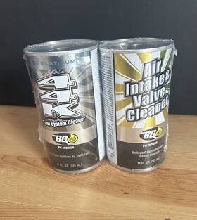 Bg 766041298423 Air Intake Valve Cleaner And 44k Platinum Fuel System 2 Pack Set Bg 766041298423 Air Intake Valve Cleaner And 44k Platinum Fuel System 2 Pack Set