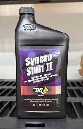 79232 Bg Syncro Shift Pn 792 Synthetic Gear Lubricant Fluid For Transmission 32 Oz 79232 Bg Syncro Shift Pn 792 Synthetic Gear Lubricant Fluid For Transmission 32 Oz