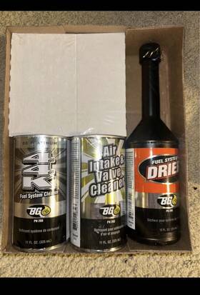 Bg Fuel Cleaners Platinum 235488354005 Cleaner Kit
