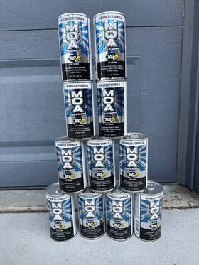 Wor115 Bg Moa Advance Formula 11 Cans Of Engine Oil Supplement - Free Shipping