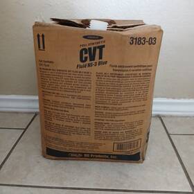 Bg Products 3183-03 Full Synthetic Cvt Fluid Ns-3 Blue 3 Gal. 11.3l