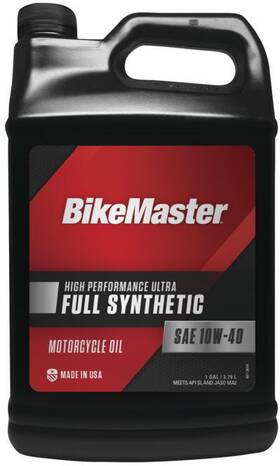 Bkm532323 Bikemaster 532323 Full-synthetic Oil 10w40 1 Gal. Gallon Bkm532323 Bikemaster 532323 Full-synthetic Oil 10w40 1 Gal. Gallon