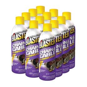 Blaster 16-ccl Long Lasting Chain And Cable Lubricant 11 Oz Pack Of 12