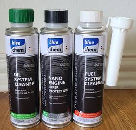 33018bc-1gn Bluechem Decarbonizer Maintenance Kit With Engine Nano Protect Gasoline And Hybrid Vehicles