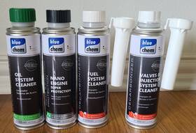 33018bc-1gvn Bluechem Premium Decarbonizer Kit Nano Engine Protect Gasoline And Hybrid Vehicles