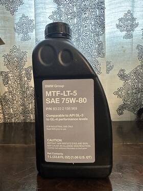 83222239654 Bmw New Genuine Oem Lt-5 Manual Transmission Fluid - 1 Liter