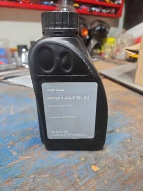 83222447362 Bmw Hypoid Axle Oil G4 16.9 Oz/500ml New Sealed M Rear Differential