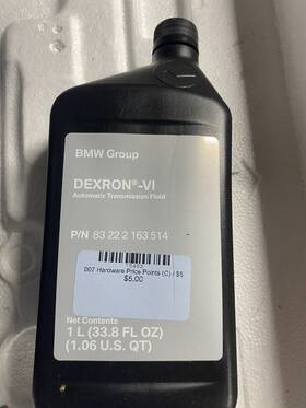 Bmw-83222163514 Bmw Transmission Oil Quarts
