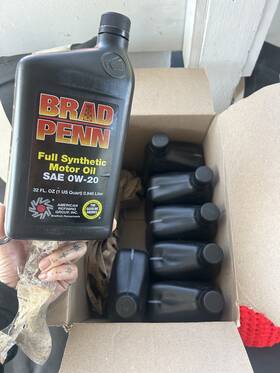009-7142 Brad Penn 0w 20 Synthetic Blend 7x1 Qt