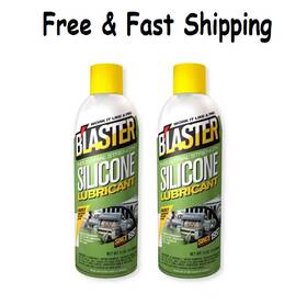 Branded 032167666263 Blaster 11 Oz. Industrial Strength Silicone Lubricant Spray Pack Of 2