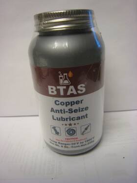 Cas-08 Btas Copper Anti-seize Lubricant 8 Oz Resistant To High Heat Cas-08 Btas Copper Anti-seize Lubricant 8 Oz Resistant To High Heat