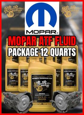 22093 Burn Rubber Brewery Co Mopar Atf Premium Synthetic Transmission Fluid Package 12 Quarts In Stock