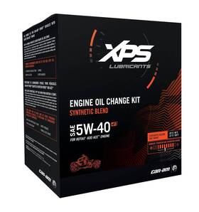 779298 Can-am Xps 4t 5w-40 Synthetic Blend Oil Change Kit For Rotax 600 Cc Engine