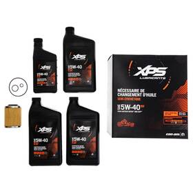 9779299 Can-am New Oem 4t 5w-40 Synthetic Blend Oil Change Kit Rotax 900 Cc