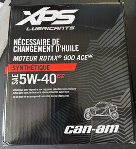 9779489 Can Am Can-am Xps 4t 5w-40 Full Synthetic Oil Change Kit For Rotax 900 Ace