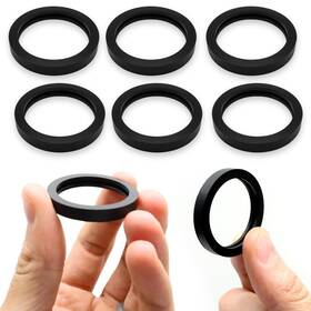 Captain O-ring 604015686695 6 Pack Gas Can Spout Gasket Seals - Rubber Replacement Gasoline/fuel Jug