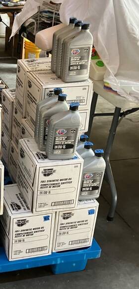 Carquest Cq916 6 Pack Of 0w-16 Full Synthetic Quarts Oil
