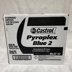 1584af Case 55173b/1584af Of 10 Castro Pyroplex Blue 2 Water Resistant Ep Grease Nlgi #2