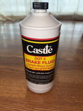 Castle Dot 1713102732 Brake Fluid Heavy Duty 32 Fl Oz Bottle Brand New Sealed