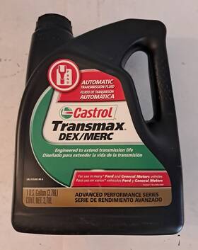 Castrol 03520c Transmax Dex/merc 1 Gallon Automatic Transmission Fluid Ford General Mtr