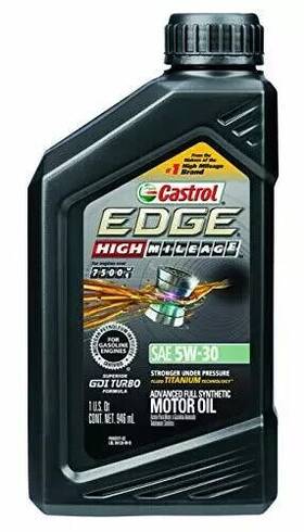15979f Castrol 06128 Edge High Mileage 5w-30 Full Synthetic Motor Oil 6 Quarts 1 Case 15979f Castrol 06128 Edge High Mileage 5w-30 Full Synthetic Motor Oil 6 Quarts 1 Case