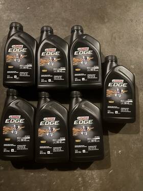 0w-40 Castrol 06518 7 Edge Engine Oil Full Synthetic Sae A3/b4 European Formula