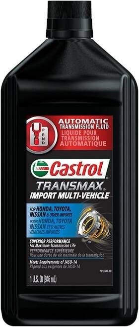 06814 Castrol Transmax Import Multi-vehicle Automatic Transmission Fluid 1 Quart
