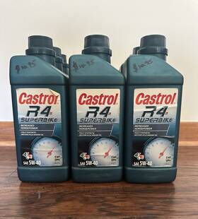 Castrol 079191003633 9 R4 4t Superbike Motorcycle Oil 10w-40 Full Synthetic Gsx Ninja Cbr Yzf