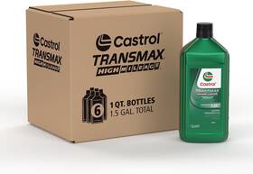 Castrol 079191068120 Transmax High Mileage Automatic Transmission Fluid 1 Quart Pack Of