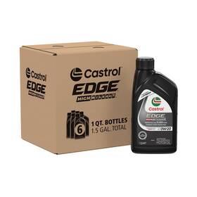 0w-20 Castrol 079191216989 Edge High Mileage Full Synthetic 6pk 0w-20 Castrol 079191216989 Edge High Mileage Full Synthetic 6pk