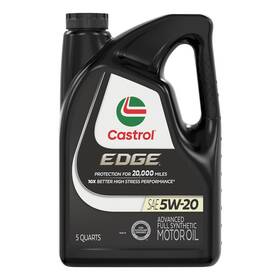 5w-20 Castrol 079191230831 Edge Advanced Full Synthetic Motor Oil 5 Quarts 5w-20 Castrol 079191230831 Edge Advanced Full Synthetic Motor Oil 5 Quarts