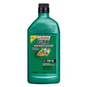 149d7b Castrol Gtx High Mile 10 W40 Qt