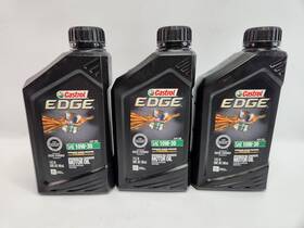 152e4e Castrol 3 Pack Edge - 32oz 10w-30 Synthetic Motor Oil Sae Full