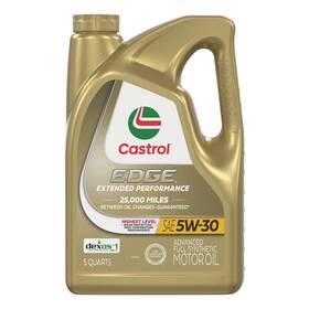 1597b1 Castrol Edge Extended Performance 5w-30 Advanced Full Synthetic Motor Oil 5 Qts