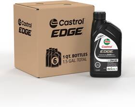 0w-20 Castrol 15d3bf-6pk Edge Advanced Full Synthetic Motor Oil 1 Quart Pack Of 6