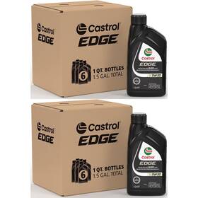 15d4dc Castrol Edge 5w-20 Advanced Full Synthetic Motor Oil 1 Quart Pack Of 12