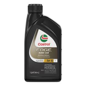 15e892 Castrol 5w-30 Synthetic Motor Oil 1 Quart Pack Of 6 Edge Euro Advanced Full